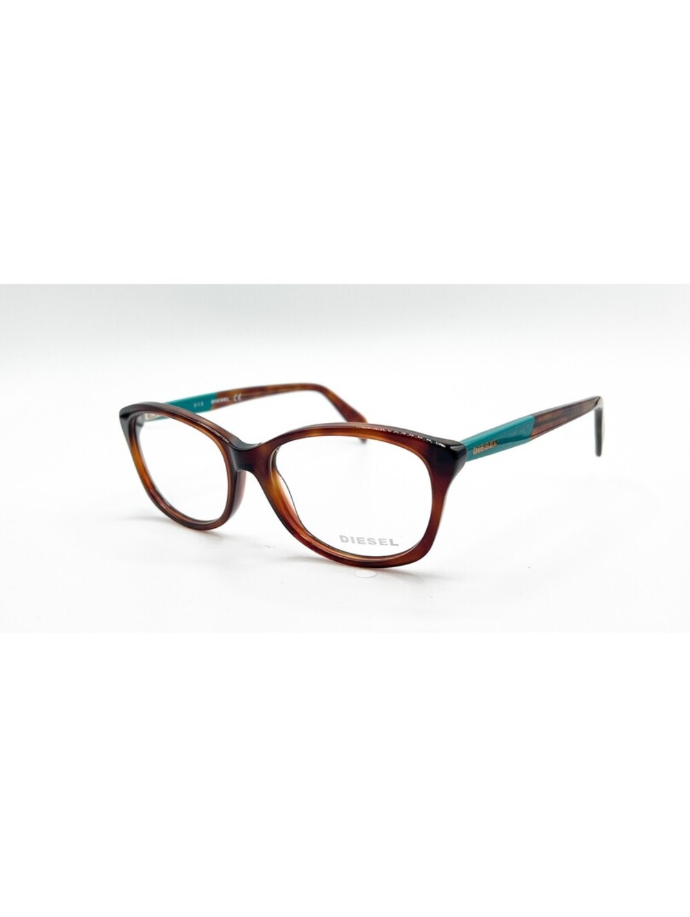 Diesel Dl5088 052 Havana Green Authentic Eyeglasses 53-16-140